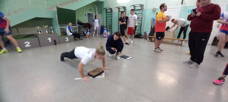 Участники  муниципального этапа сдачи норм ГТО.